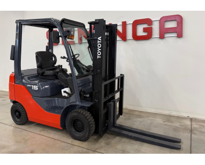 11113 TOYOTA 8FDL15. Tikai 1890 motostundas!