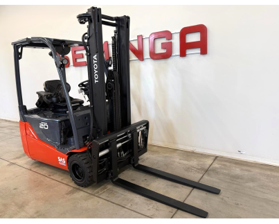 Elektriskais iekrāvējs 11265 TOYOTA 8FBE20T. Tikai 2294 motostundas!