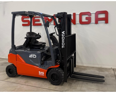 Electric forklift 11086 TOYOTA 8FBM20T.  Only 1978 operating hours!